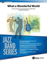 What a Wonderful World Jazz Ensemble sheet music cover